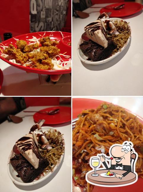 Food at Hi Protein Food Court