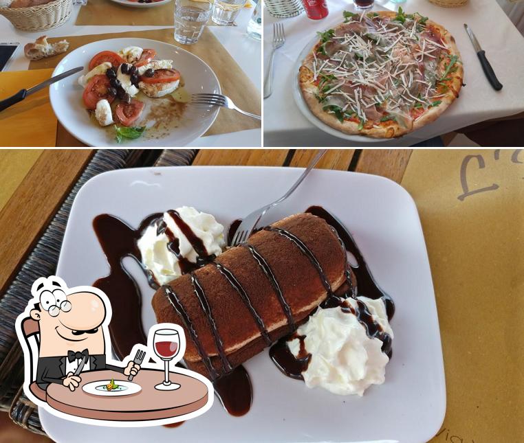 Platti al L’isola della pizza