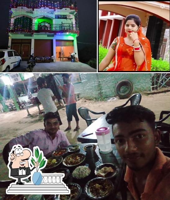 The exterior of Laxmi Dhaba