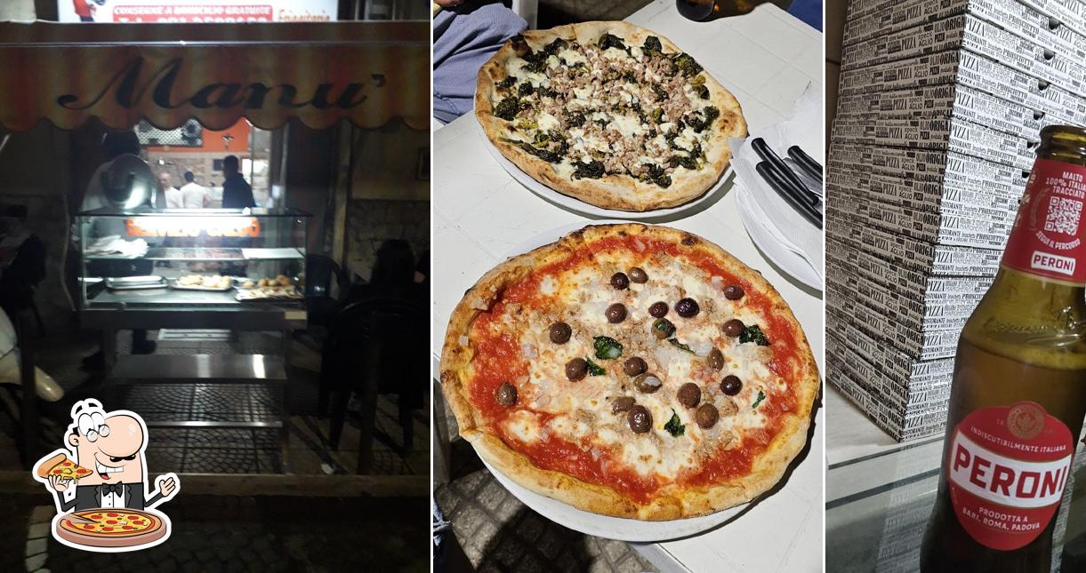 Scegli una pizza a Manu'