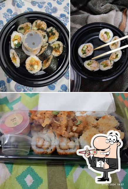 Sushi rolls are offered by Miso - The Asian Kitchen