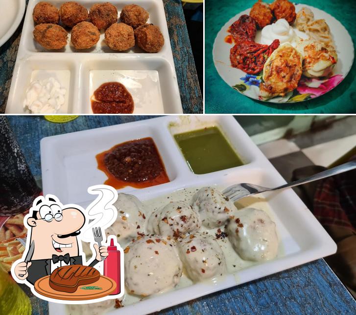 Try out meat meals at Momo Nation Cafe