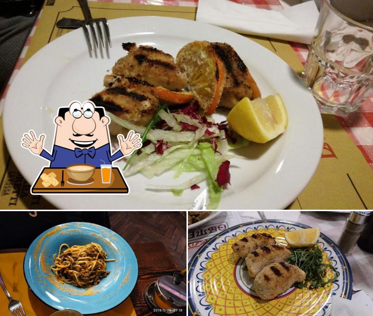 Cibo al Osteria Lo Bianco