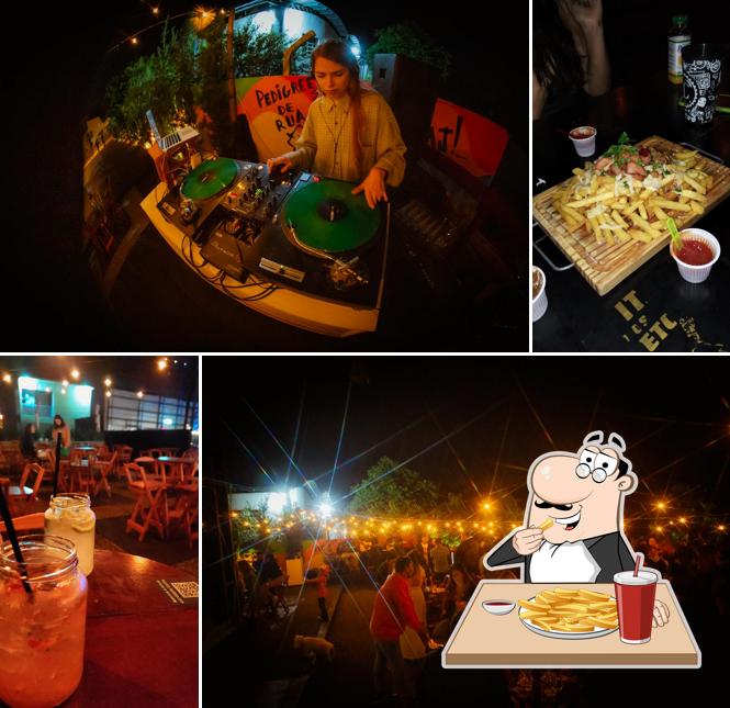 Batata frita em Estilo Livre Bar