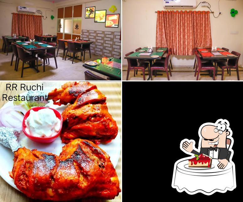 RR Ruchi Restaurant offers a range of desserts