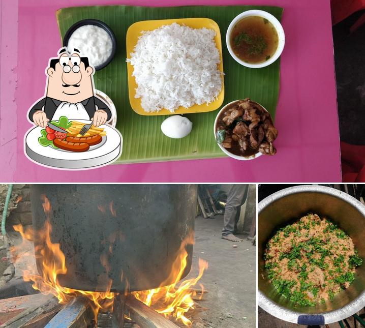Meals at Bai Kadai Briyani-The taste of rasipuram