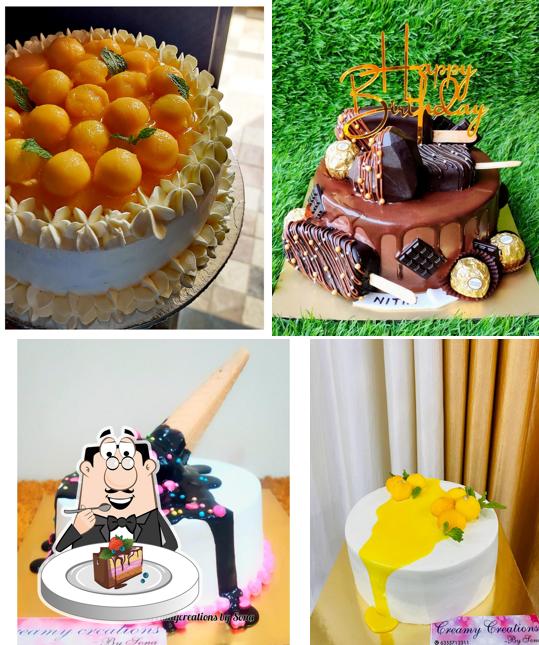 Chocolate cake at Creamy Creations by Sona