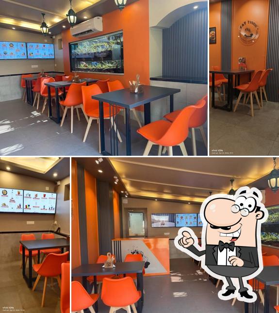 The interior of Fat Tiger Siolim