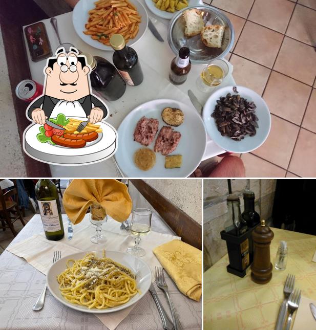 Platti al Trattoria Giovanni di Valentino