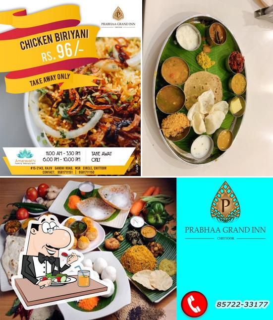 Meals at PRABHAA GRAND INN