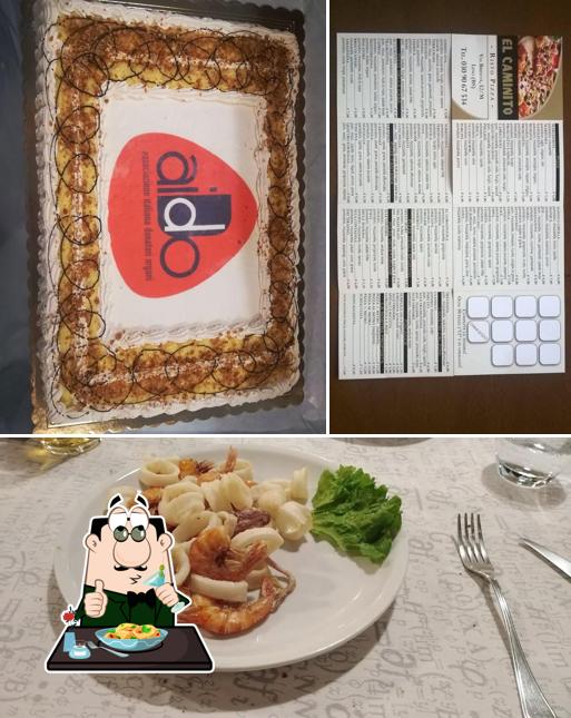 Cibo al Pizzeria 'el Caminito'