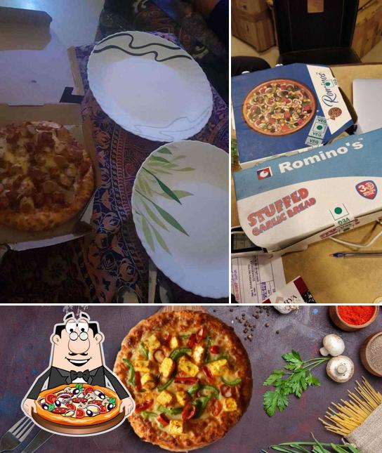 Get pizza at Rominus Pizza And Burger