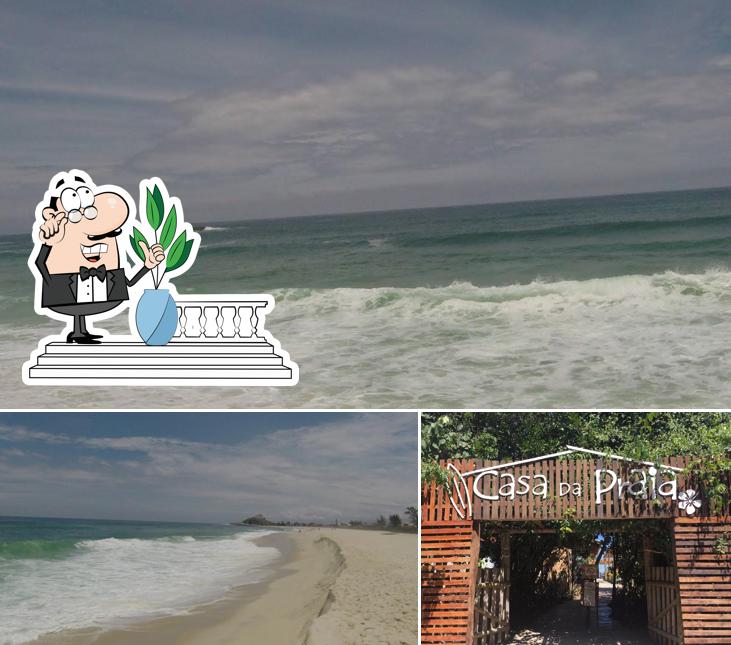 Veja imagens do exterior do Casa da Praia Itaúna