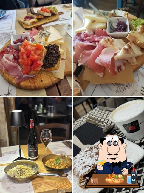 Bruschette al Trattoria Degli Umbri