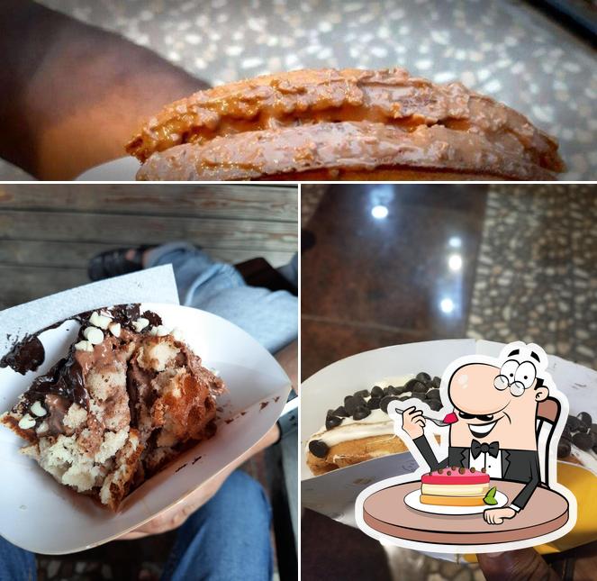 Waffle Cart offers a number of sweet dishes