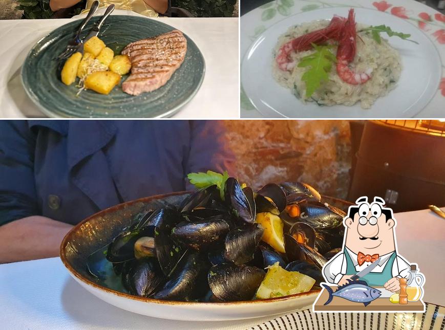Salmone grigliato al Ristorante al Paladino