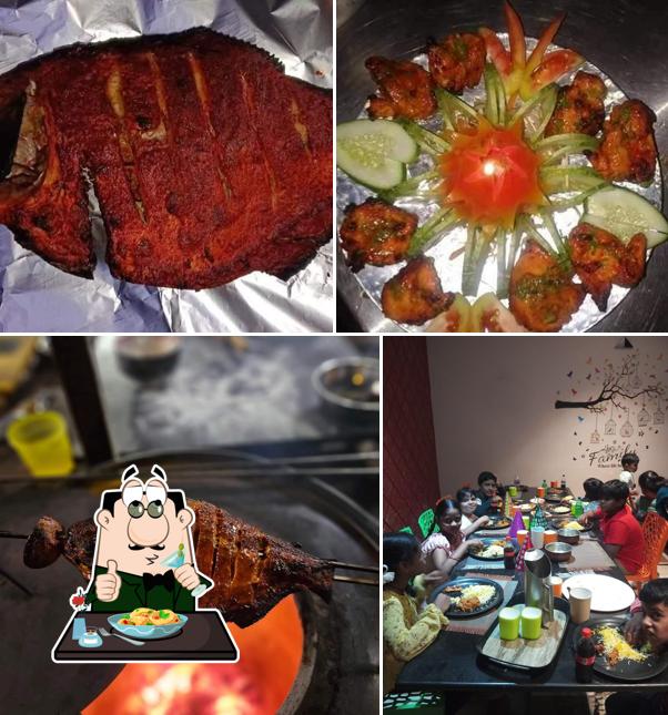 Meals at Sri Madhuram family restaurant ac