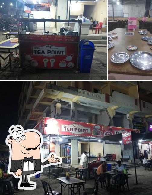 The interior of Tea Point