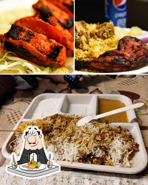 Meals at Yakhani Biryani