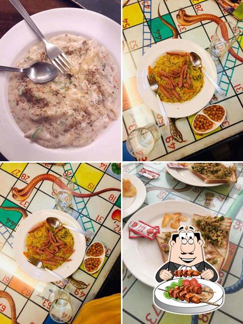 Food at Zha Cafe