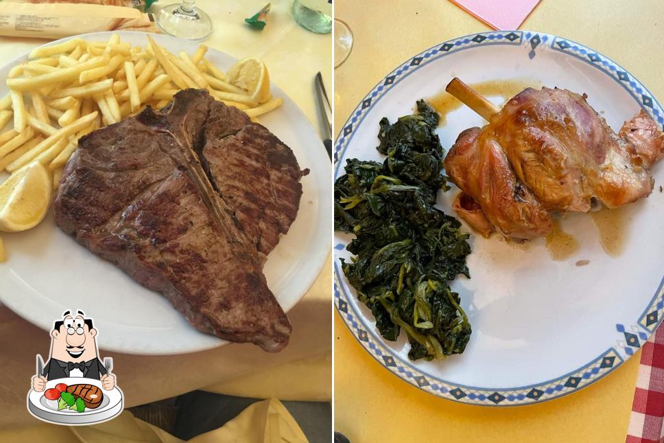 Scegli pasti a base di carne dal menu