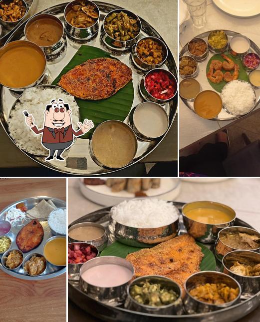 Meals at Aangan Restaurant