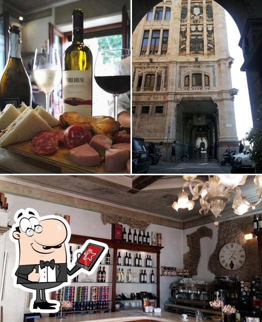 Dai un’occhiata alla immagine che mostra la esterno e vino di Avion's Bar Cagliari