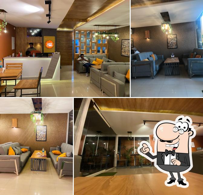 The interior of Hot Cup