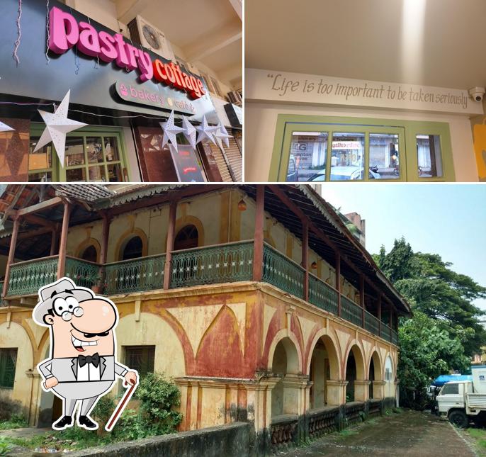 The exterior of Pastry Cottage