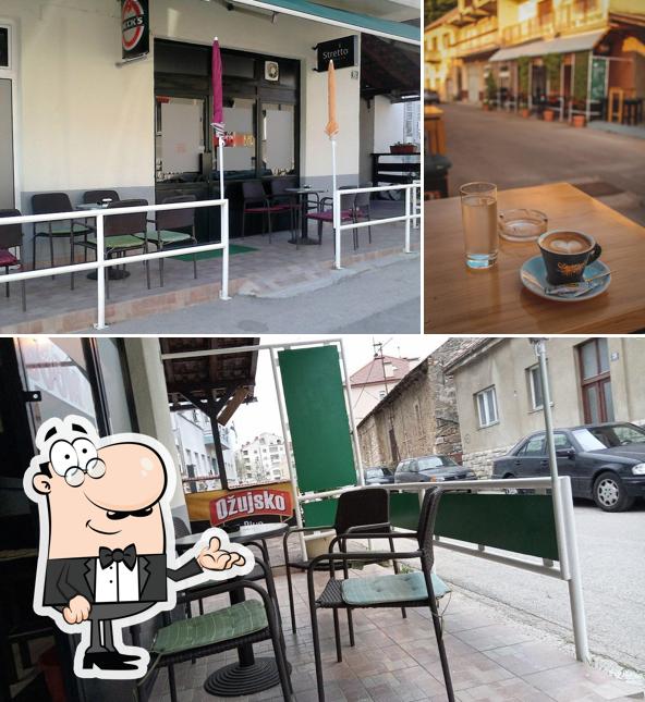 Gli interni di Caffe BoomBar