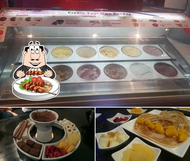 Food at Haagen Dazs