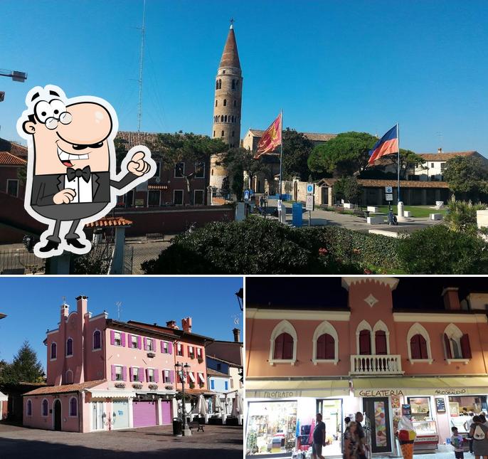 Gli esterni di La Piazzetta