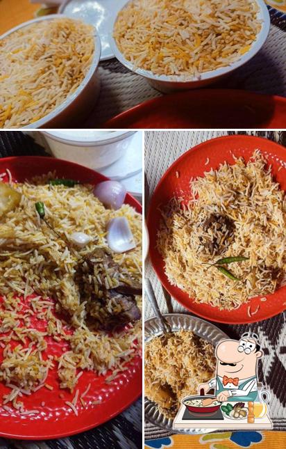 Fried rice at Lalla Biryani Corner