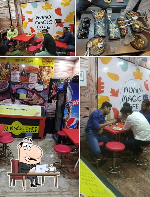 Check out how Momo magic cafe looks inside
