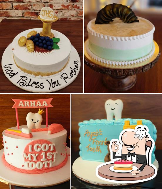 Cheesecake at 7thHeaven Bhatkal cake shop