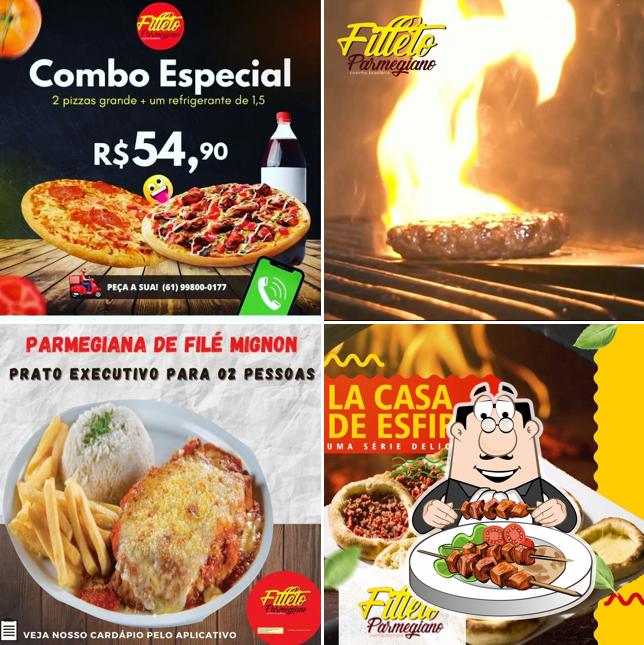 Comida em Filleto Parmegiano