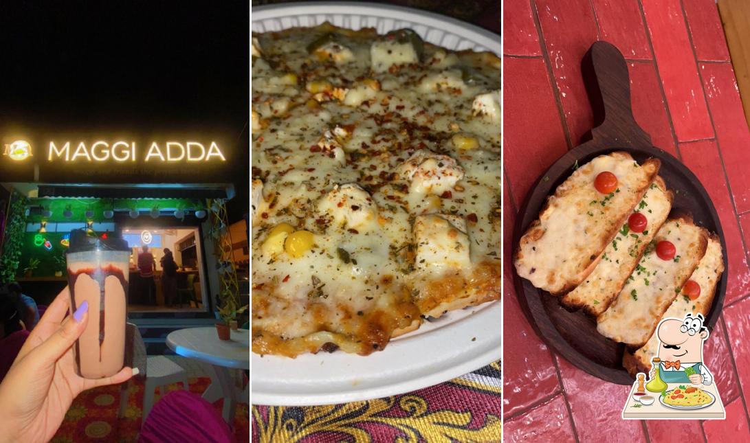 Food at MAGGI ADDA The Comfort Cove delivering authentic italian, chinese and continental recipes made with traditional ingredients