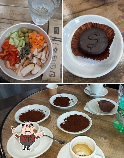 Mousse al cioccolato al Monteverde Caffè & Pokè Store