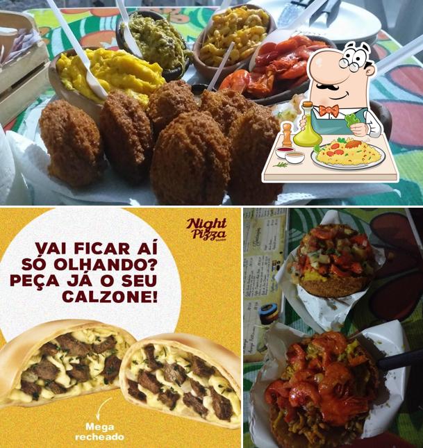 Comida em Night Pizza Delivery