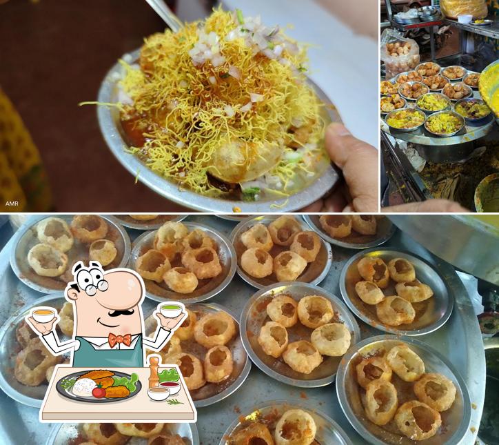 Food at Prakash Chaats and ice cream center