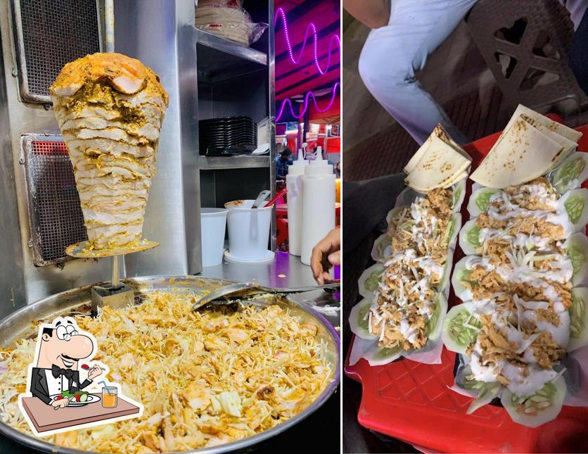 Food at The Royal Shawarma