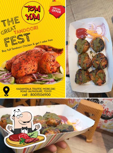 Try out meat dishes at Tom Yum