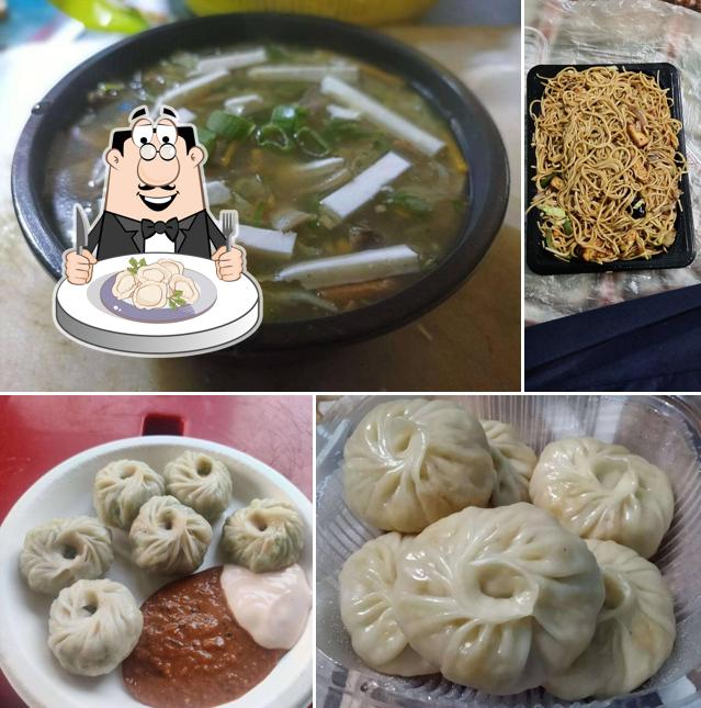 Dumplings at WOK N' HANDI