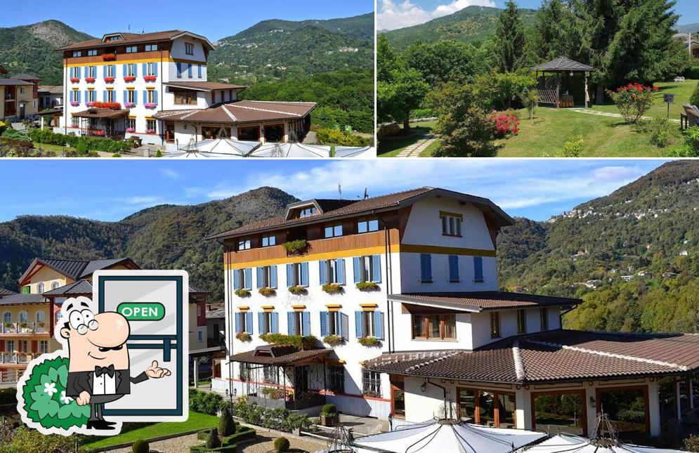 Guarda l'area esterna di Hotel Italia - Ristorante Berta