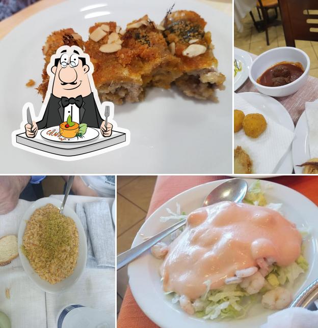 Cibo al Trattoria L'Ancora