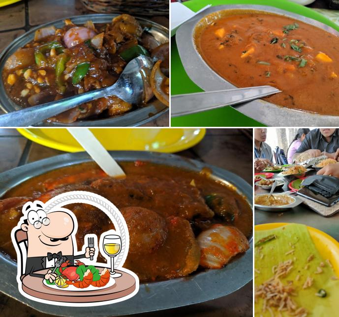 Order seafood at Garden Restaurant
