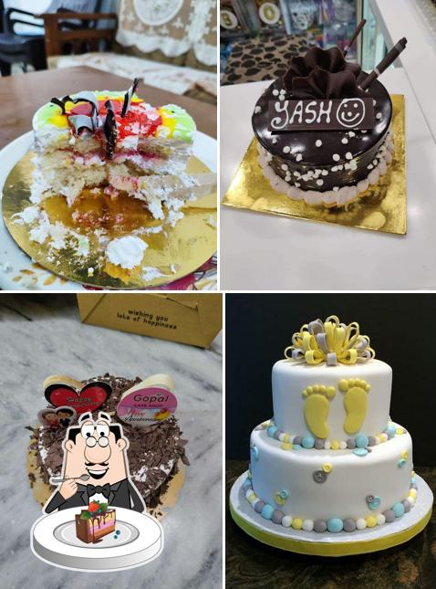 Chocolate cake at Gopal Cake Shop