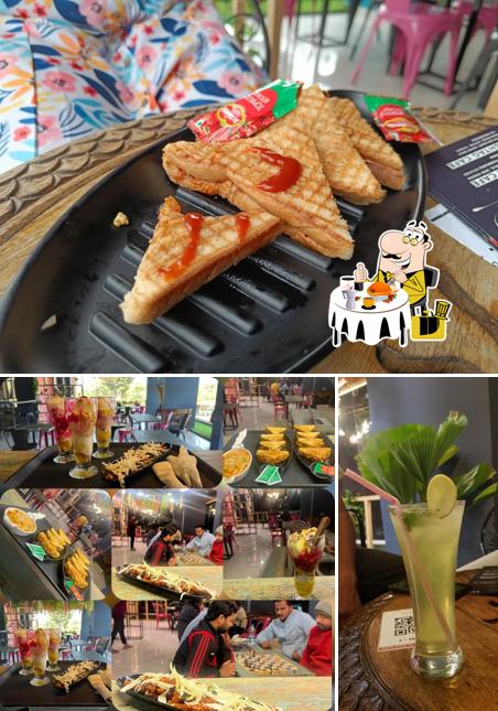 Food at Has#tag Cafe