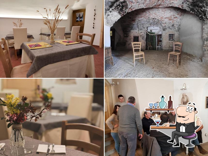 Gli interni di L'OSTERIA - food & drink