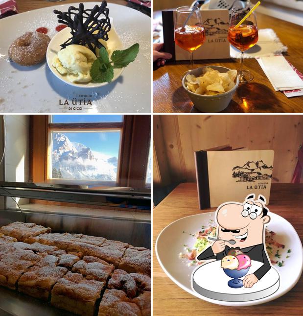 La Ütia propone un'ampia varietà di dolci